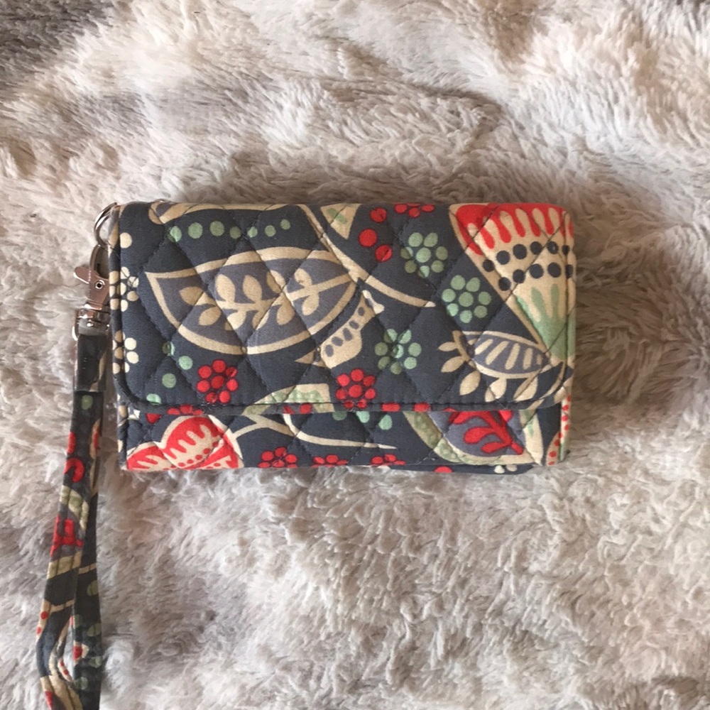 Vera Bradley wristlet wallet